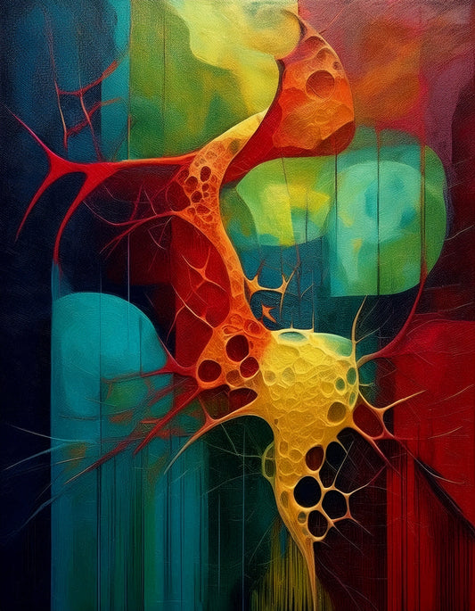 Earthy Color Formations Wall Art