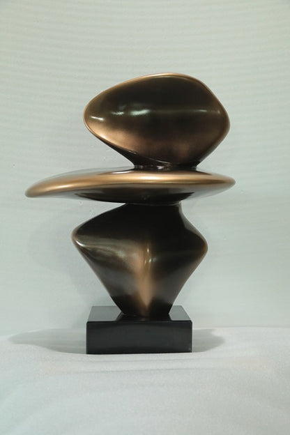 Balanced Stones Resin Sculpture artistic sculpture by Artsmiley
