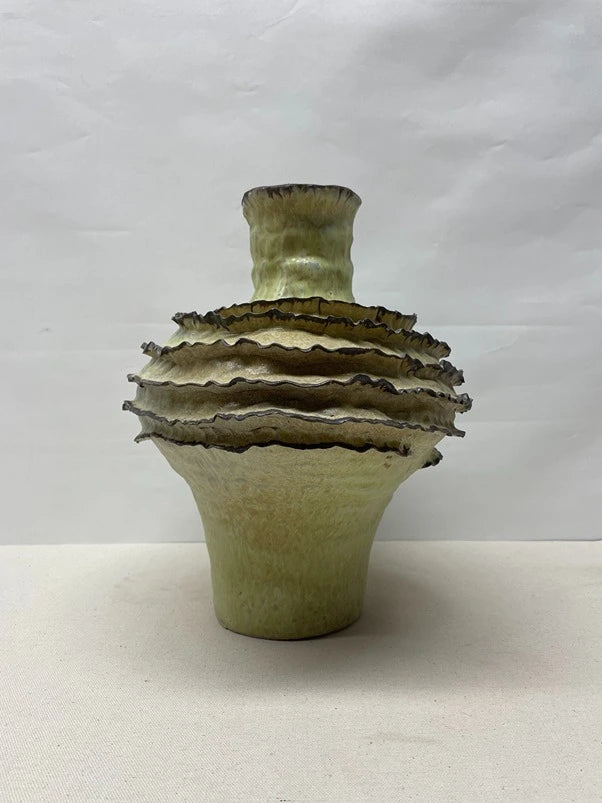 Pagoda Layer Ceramic Vessel