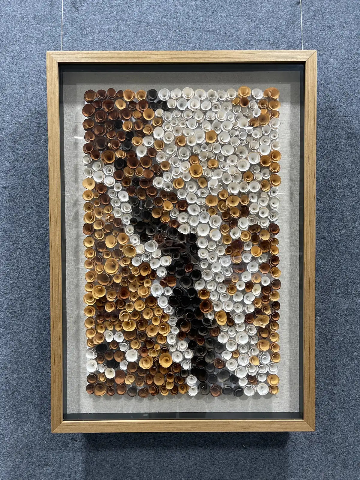 Layered Acrylic Abstract Wall Art Vertical Design | Art Smiley Decor UAE