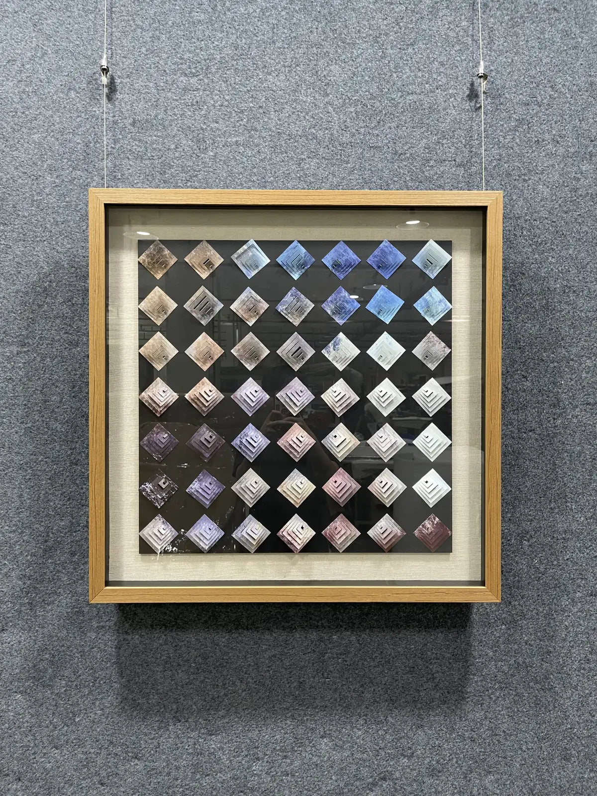 Nordic Acrylic Abstract Wall Art Square Design | Art Smiley Decor UAE