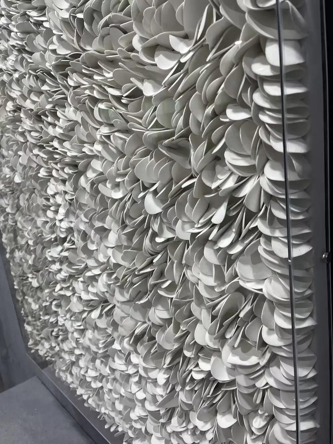 Braided Leather Texture Abstract Wall Decor Square Design | Art Smiley Decor UAE