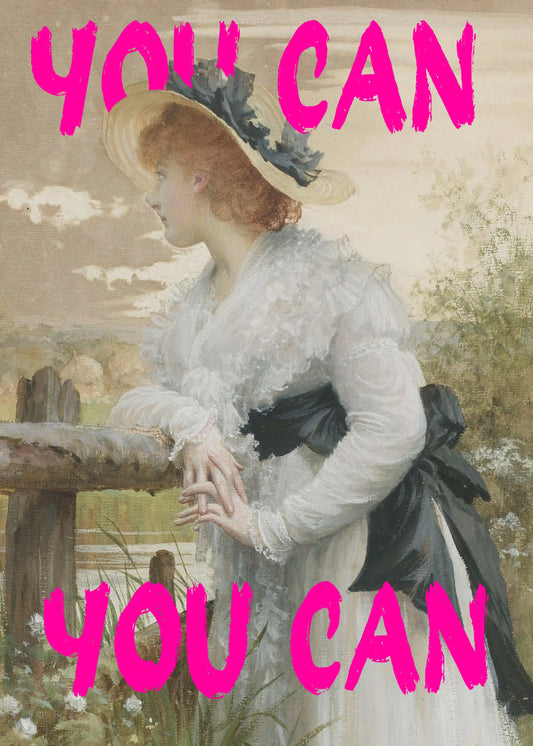 You Can You Can Typography