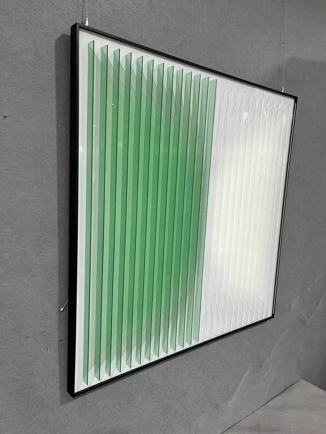 Hazy Acrylic Abstract Wall Art Square Design | Art Smiley Decor UAE