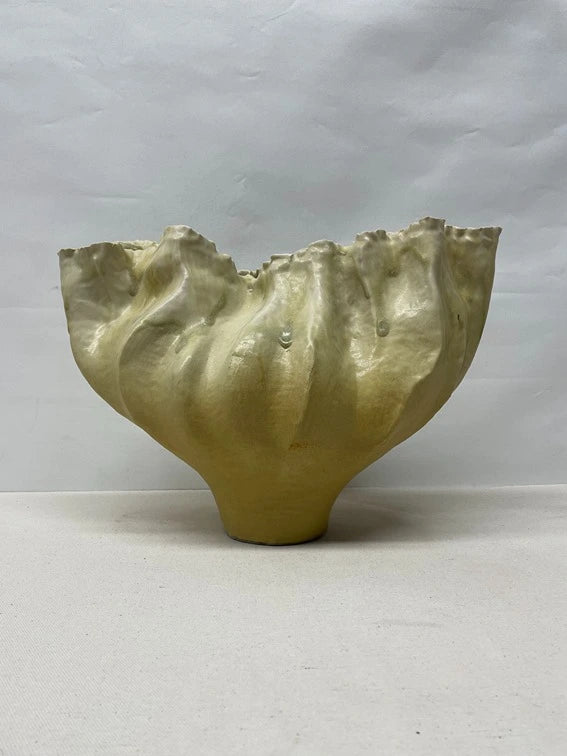 Lotus Scallop Ceramic Bowl