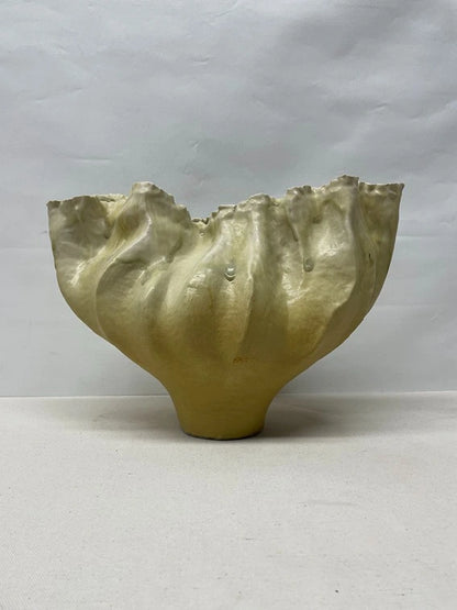 Lotus Scallop Ceramic Bowl
