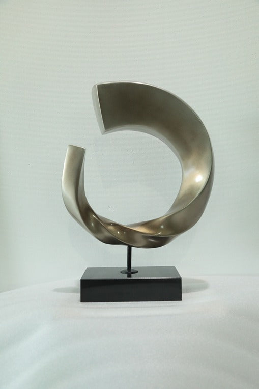 Crescent Moon Resin Sculpture artistic sculpture by Artsmiley