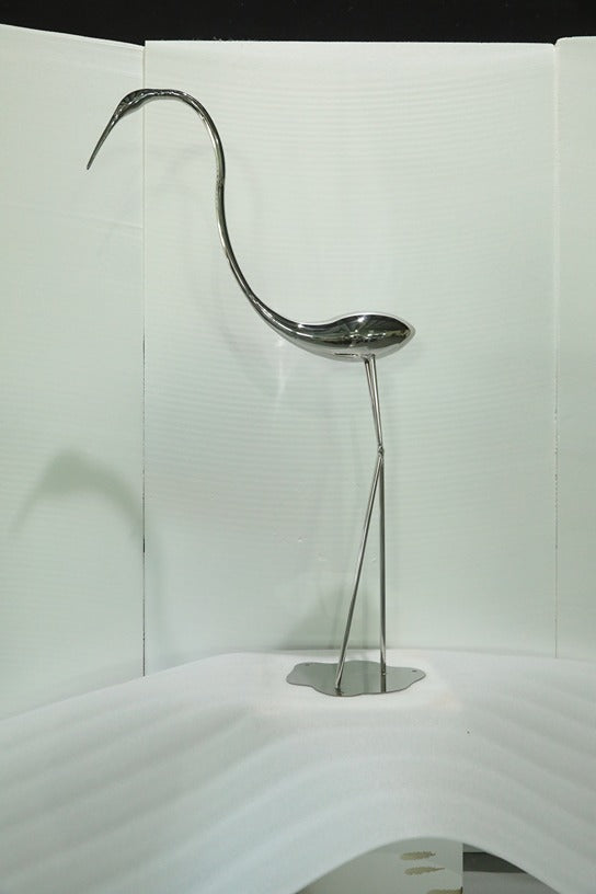 Minimal Wave Steel Sculpture artistic sculpture by Artsmiley