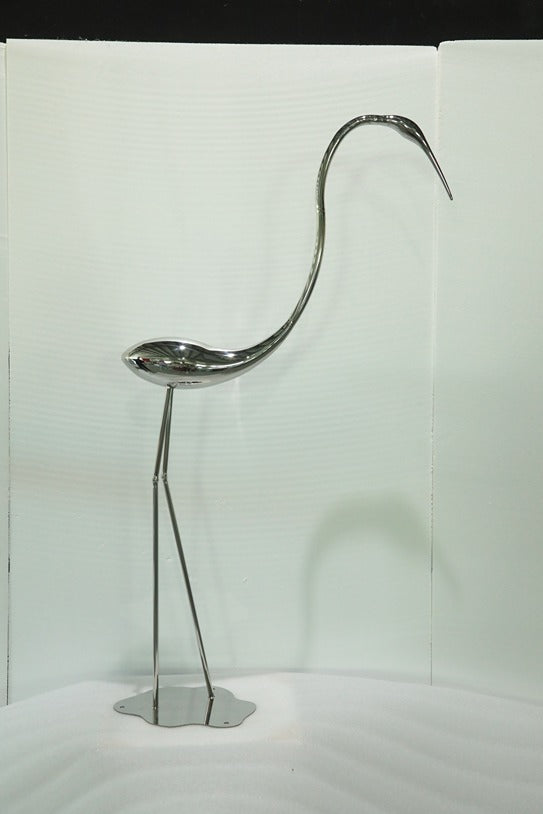 Minimal Wave Steel Sculpture artistic sculpture by Artsmiley