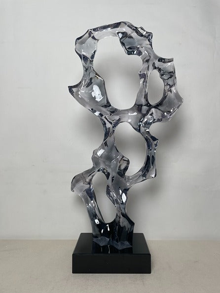 Abstract Chain Resin Sculpture artistic sculpture by Artsmiley