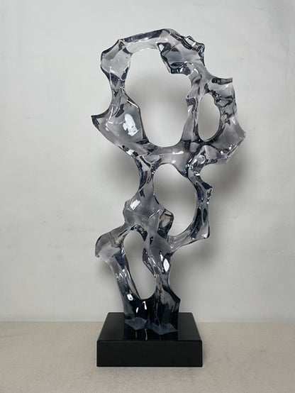 Abstract Chain Resin Sculpture artistic sculpture by Artsmiley