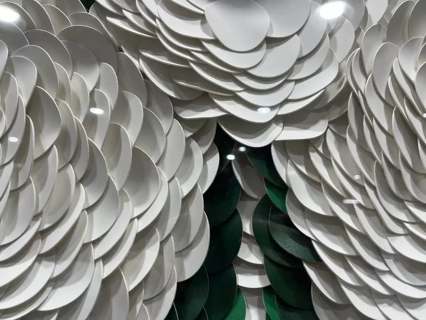 Tanned Leather Texture Abstract Wall Decor Landscape Design | Art Smiley Decor UAE