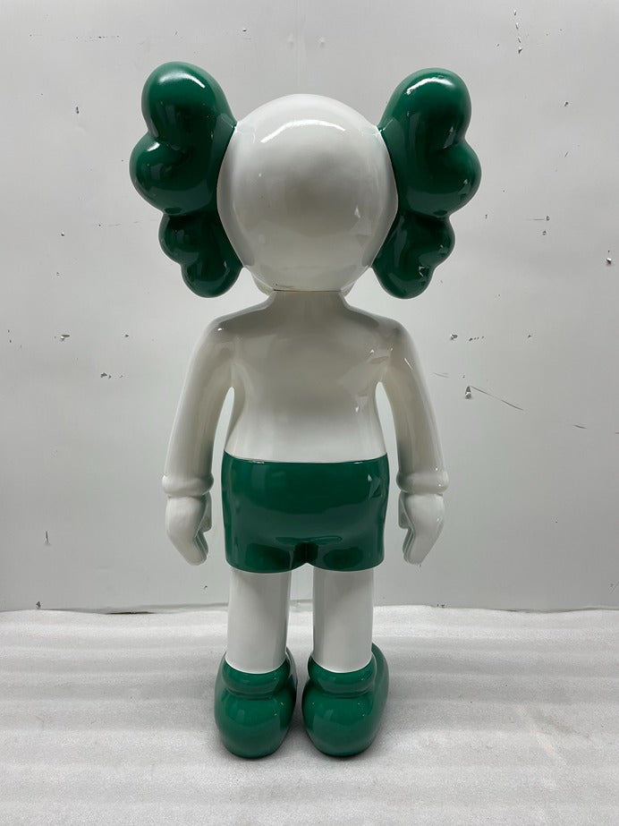 Green Character Fiberglass Sculpture