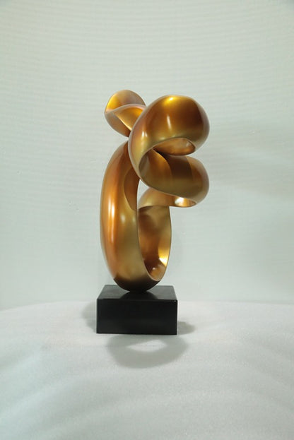 Infinity Knot Resin Sculpture artistic sculpture by Artsmiley
