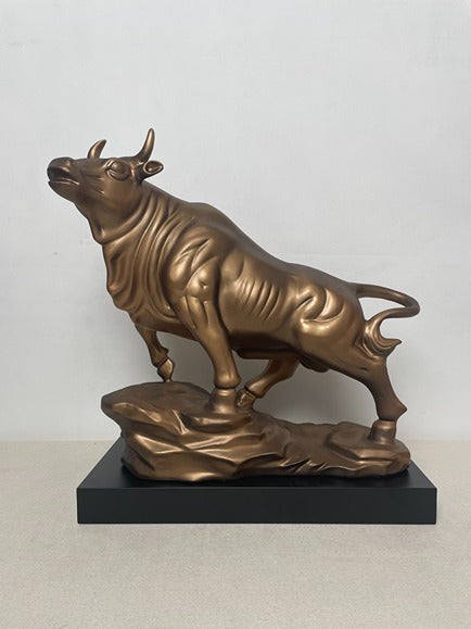 Bull Bronze Sculpture artistic sculpture by Artsmiley