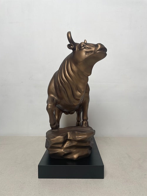 Bull Bronze Sculpture artistic sculpture by Artsmiley