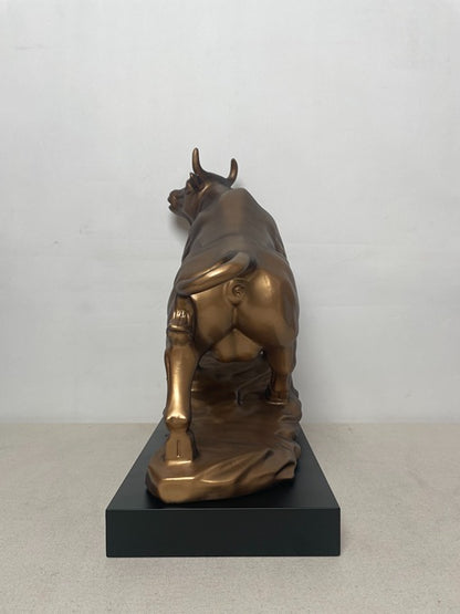 Bull Bronze Sculpture artistic sculpture by Artsmiley
