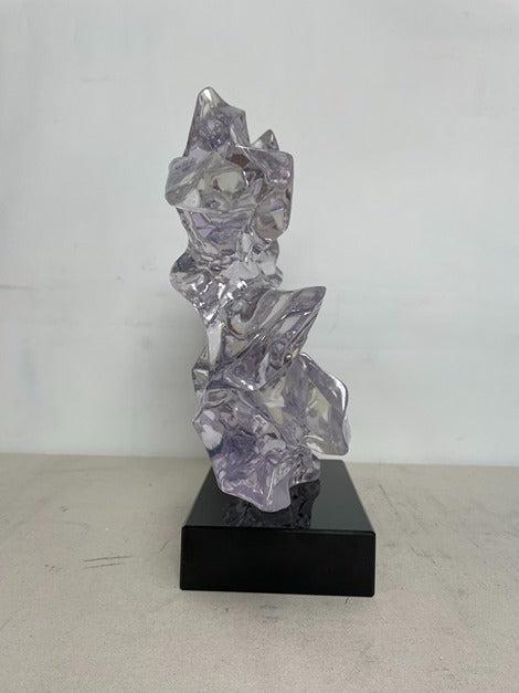 Silver Coral Resin Sculpture artistic sculpture by Artsmiley