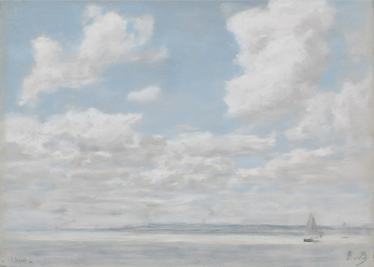 سماء صيفية ناعمة