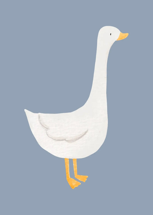 Duck Set In Serene Blue