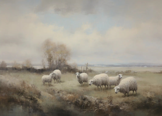 Misty Sheep Meadow