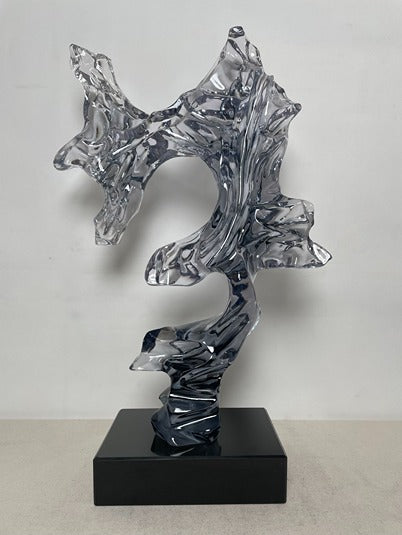 Abstract Chain Resin Sculpture N2 artistic sculpture by Artsmiley