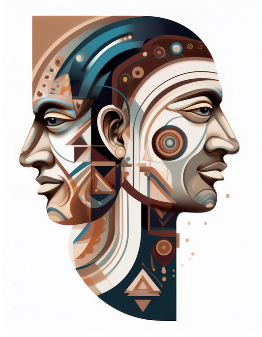 Duality Of Spirit Wall Art