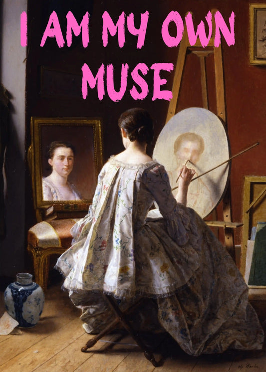 أنا ملهمتي الخاصة - جماليات الطباعة 1