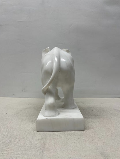 Lion Marble Sculpture artistic sculpture by Artsmiley
