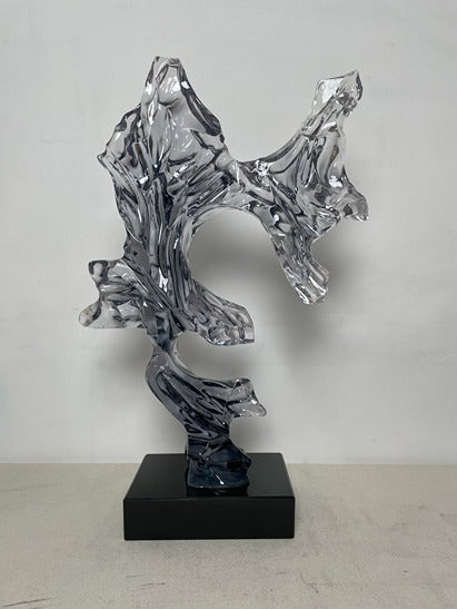 Abstract Chain Resin Sculpture N2 artistic sculpture by Artsmiley