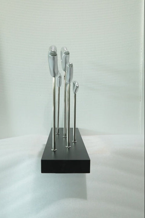Floating Discs Resin Sculpture artistic sculpture by Artsmiley