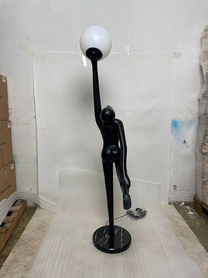 Minimal Figurative Fiberglass Sculpture