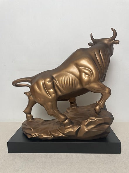 Bull Bronze Sculpture artistic sculpture by Artsmiley