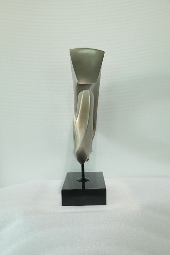 Crescent Moon Resin Sculpture artistic sculpture by Artsmiley