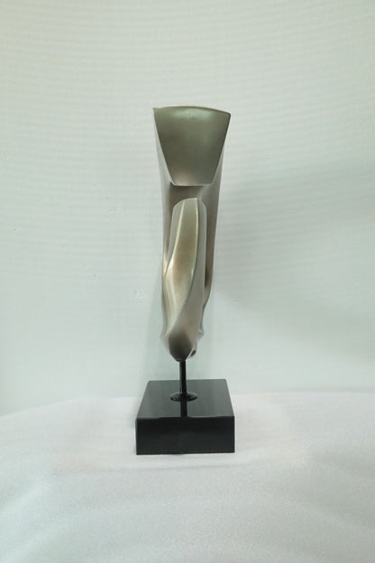 Crescent Moon Resin Sculpture artistic sculpture by Artsmiley