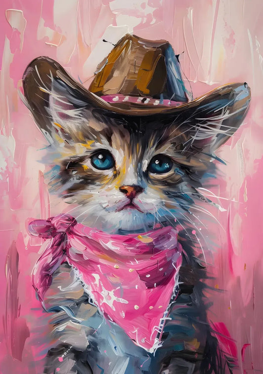 Sheriff Cat Of The Sunset Saloon