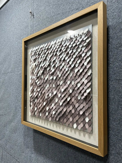 Misty Acrylic Abstract Wall Art Square Design | Art Smiley Decor UAE