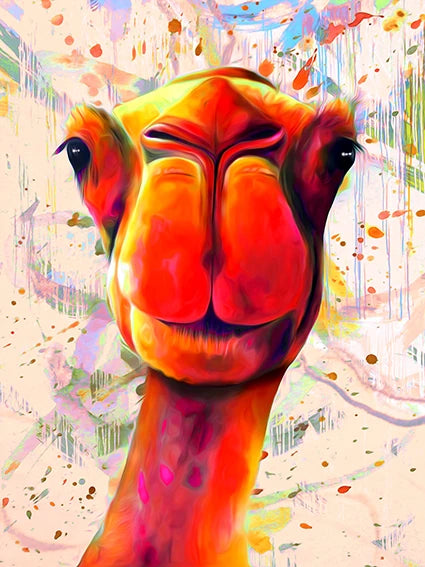 Dune Wanderer #23 Camel wall art