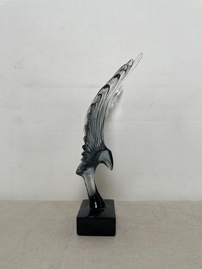 Angel Wings Silver Resin Sculpture artistic sculpture by Artsmiley