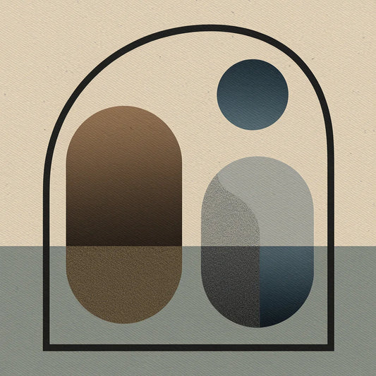 Geometric Fade Wall Art