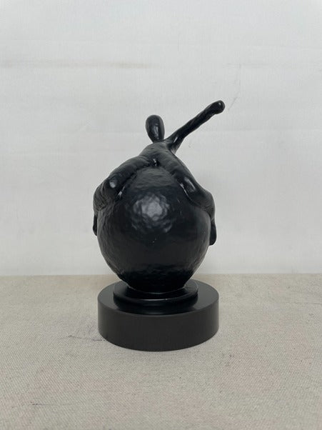 Black Rabbit Resin Sculpture artistic sculpture by Artsmiley