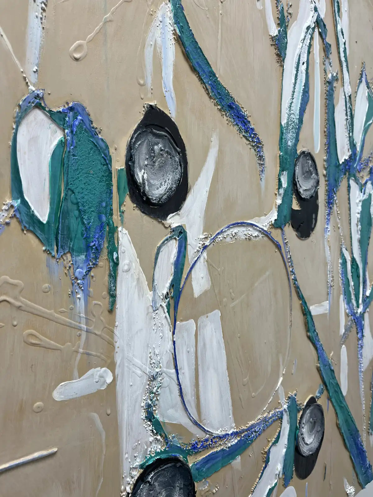 Curated Modern Decorative Wall Art Vertical Design | Art Smiley Decor UAE