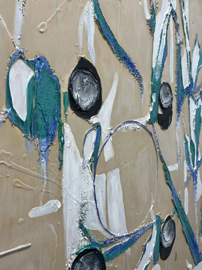 Curated Modern Decorative Wall Art Vertical Design | Art Smiley Decor UAE
