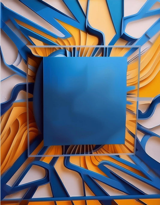 Blurred Edges Pastel Mix Wall Art