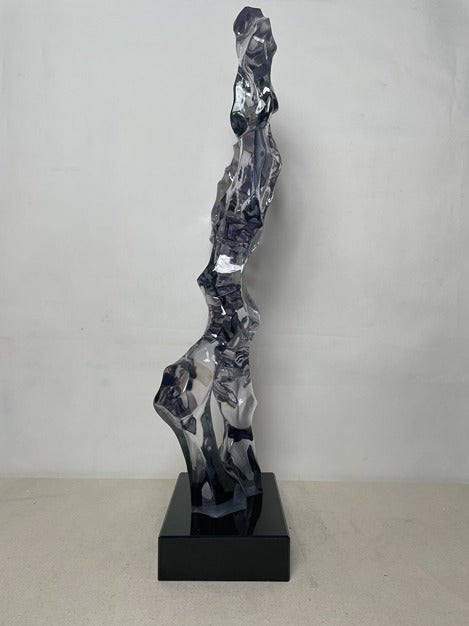 Abstract Chain Resin Sculpture artistic sculpture by Artsmiley