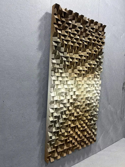 Vivid Hand Painted Abstract Wall Art Vertical Design | Art Smiley Decor UAE