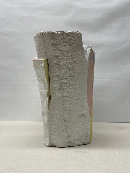 Tall Brush Form Ceramic Vase