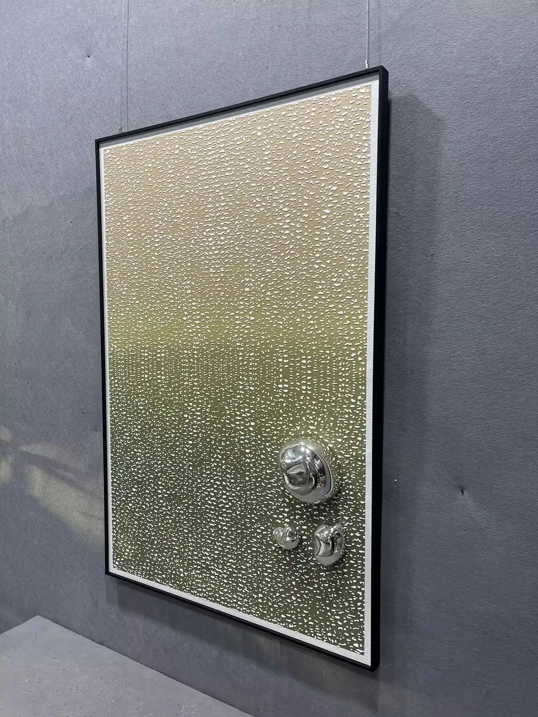 Zen Acrylic Abstract Wall Art Vertical Design | Art Smiley Decor UAE
