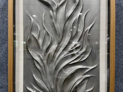 Storm Acrylic Abstract Wall Art Vertical Design | Art Smiley Decor UAE