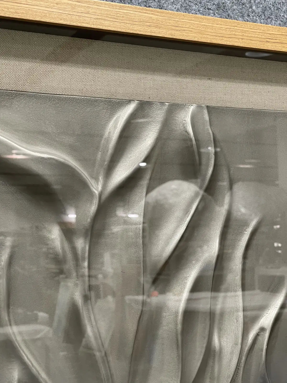 Storm Acrylic Abstract Wall Art Vertical Design | Art Smiley Decor UAE